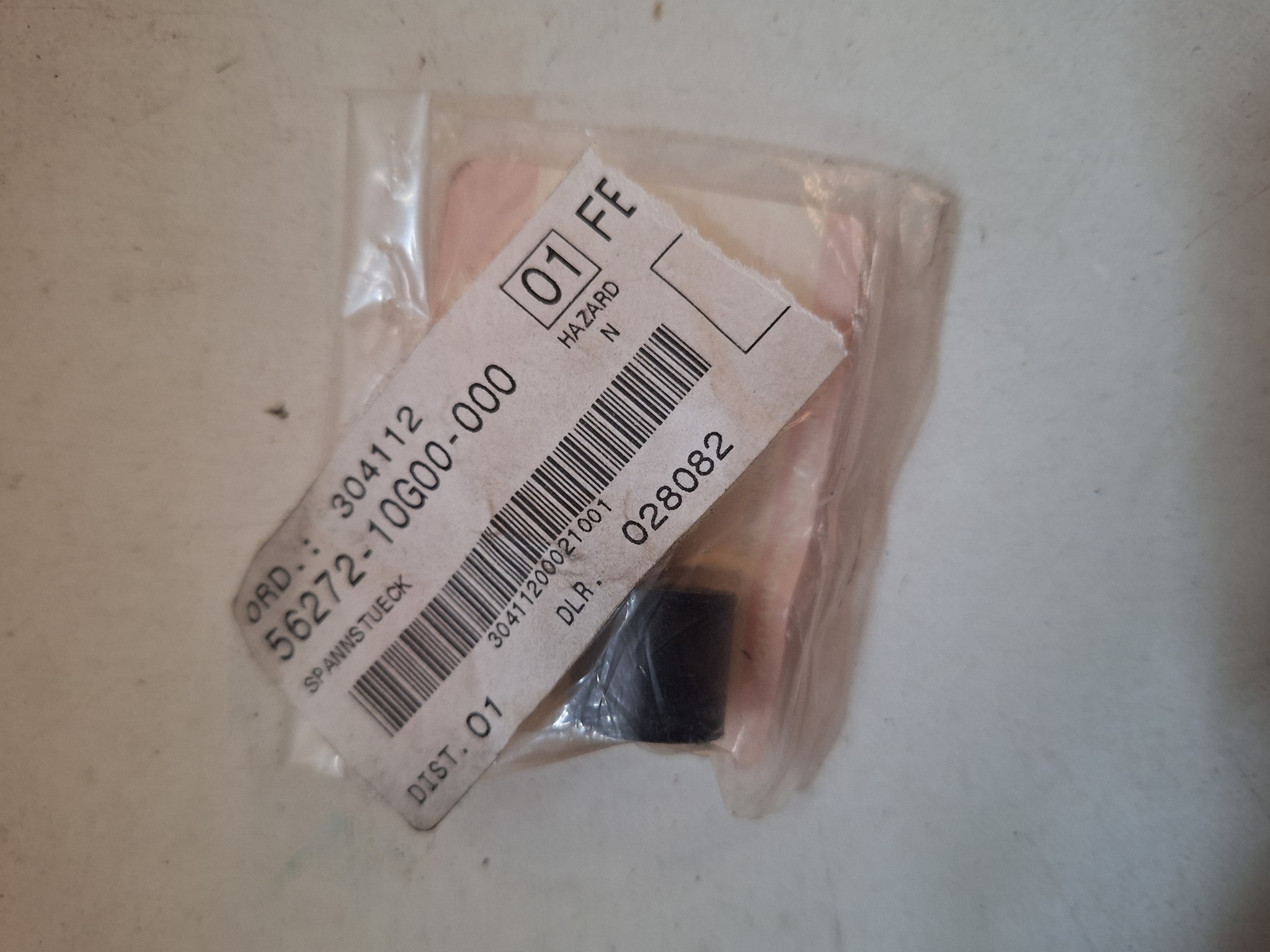 Picture of SUZUKI  SPANNSTUECK  56272-10G01